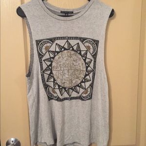 Truly Madly Deeply Graphic Muscle Tank